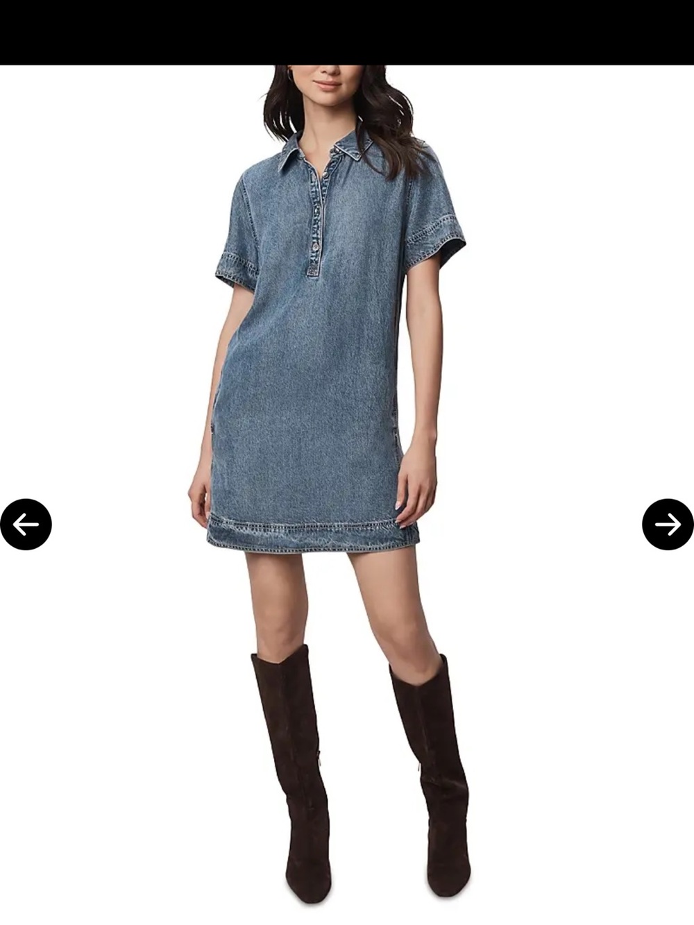 The Splendid Sterling Dress in denim size small NWT